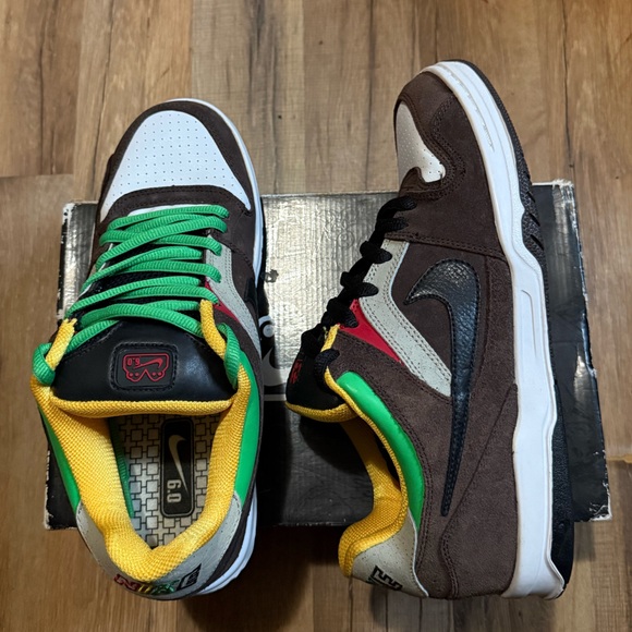 2008 Nike 6.0 Zoom Oncore Light Chocolate Rasta